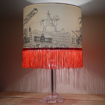 Hand Drawn Glasgow Lampshade, 3 of 7