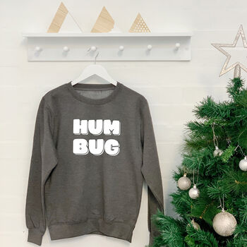 Humbug Unisex Christmas Jumper, 4 of 6
