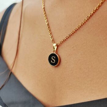 Personalized Mini Initial Letter Charm Pendant, 2 of 5