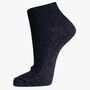 Women's Glitter Anklet Socks Black Rainbow, thumbnail 2 of 2