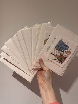 A5 Personalised Valentines Day Illustrated Card, 4 of 12