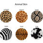 Animal Print Pattern Design Wall Hanging Coat Hook, thumbnail 9 of 9