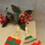 Punch Needle Handmade Christmas Tree Decoration, thumbnail 6 of 7