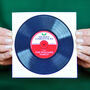 Personalised Vinyl Record Christmas Card Pack, thumbnail 4 of 4