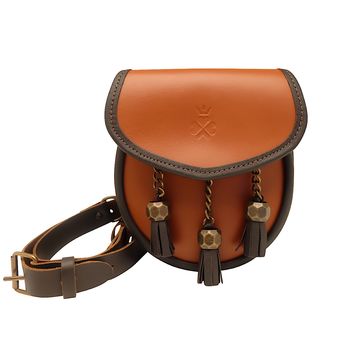 Personalised Chestnut Tan Leather Bag, 7 of 8