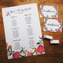 Wild Flowers Wedding Stationery Range, thumbnail 8 of 10