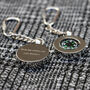 Personalised Compass Key Ring With Gift Pouch, thumbnail 1 of 4