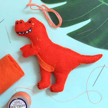 Sew Your Own Dinosaur Friends Felt Craft Kit, 11 of 12