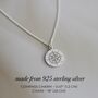 Compass Travel Necklace, thumbnail 2 of 7