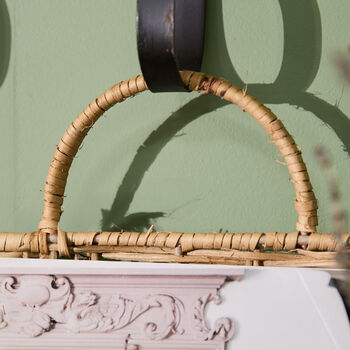 Rectangular Woven Wall Basket, 3 of 6