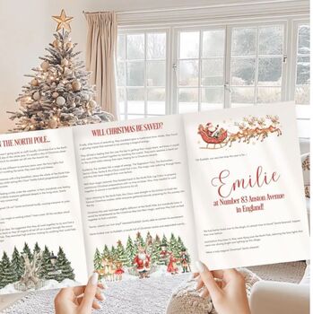 Personalised Christmas Eve Story Booklet, 2 of 4