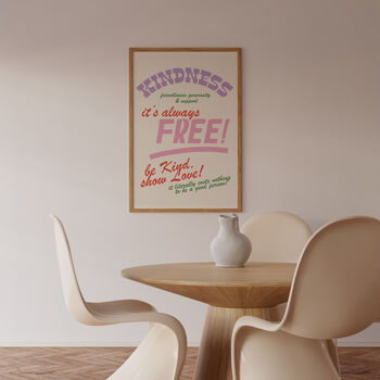 Kindness Is Free Print, 5 of 5