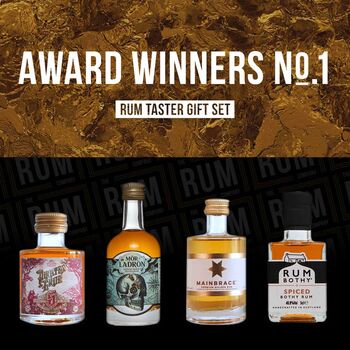 Award Winning Rum Taster Set Gift Box One, 2 of 6