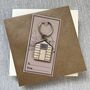 Father's Day Dad's Shed Gardening Themed Keyring, thumbnail 3 of 3