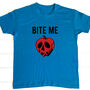 Personalised Bite Me Poison Apple T Shirt, thumbnail 1 of 7