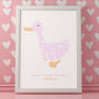 Personalised Duck Print, thumbnail 1 of 7