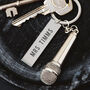 Personalised Charm Engraved Keyring Gift, thumbnail 7 of 8