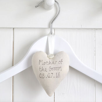 Personalised Hanging Heart Bride To Be Gift, 9 of 12
