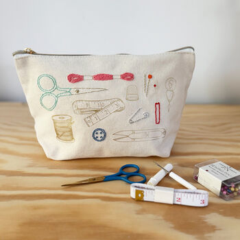 Stitch Your Craft Tools Zip Pouch Diy Kit, 6 of 8