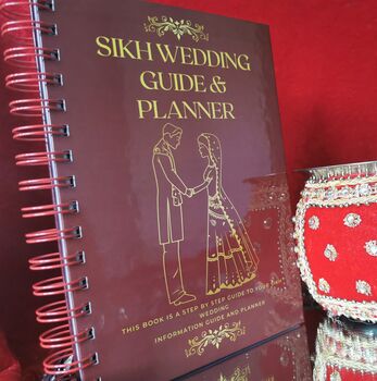 Red Sikh Wedding Guide And Planner, 2 of 7