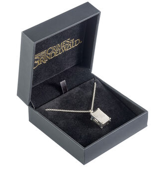 Fantastic Beasts Sterling Silver Newts Case Locket With Nifler Pendant, 7 of 7