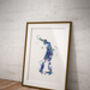 Skateboarder Set Of Four Prints, thumbnail 4 of 6