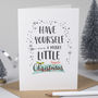 'Merry Little Tipple' Funny Christmas Card, thumbnail 1 of 3