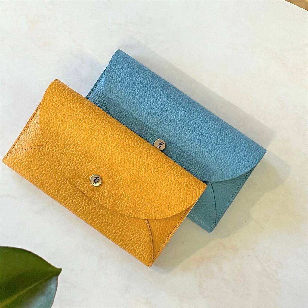Personalised Colourful Leather Purse For Her By Hot Dot Laser |  notonthehighstreet.com