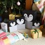 Penguin Family Recyclable Wrapping Paper Kit, thumbnail 5 of 11