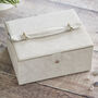 Personalised Two Tiered Large Jewellery Box With Drawer, thumbnail 4 of 5