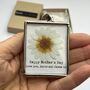 Personalised Handmade Paper Pressed Daisy Mini Framed Gift, thumbnail 1 of 7