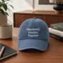 Absolutely Genius Teacher Cap, thumbnail 1 of 11