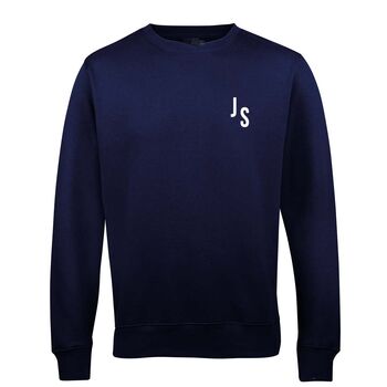 Men's Initial Personalised Sweatshirt, 4 of 4