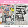 Andy Murray Personalised Tennis Gift Newspaper History Book, thumbnail 5 of 12