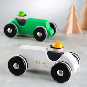 racing wooden cars