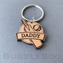 Cricket Bat And Ball Keyring For Father's Day, thumbnail 5 of 5