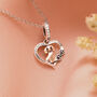 Sausage Dog Sterling Silver Dachshund Necklace Gift, thumbnail 1 of 7