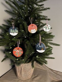 Woodland Biscuit Baubles, 2 of 2