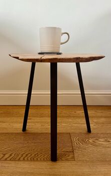 Pippy Oak And Bog Oak Accent Table, 3 of 4