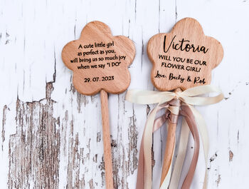 Flower Girl Proposal Wand, 2 of 6