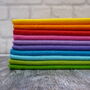 Rainbow Felt Craft Pack 12' Squares Of Wool Blend Felt, thumbnail 2 of 2