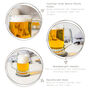 Personalised Stag Any Name Glass Beer Tankard, thumbnail 3 of 3