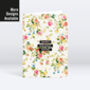 Personalised Abstract Floral Design Greeting Card, thumbnail 2 of 12