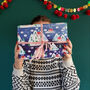 Little Christmas Scene Wrapping Paper, thumbnail 2 of 10