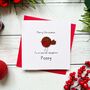 Little Robin Personalised Christmas Card, thumbnail 1 of 4