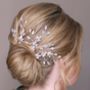 Large Swarovski Crystal Wedding Hair Pins Nova, thumbnail 7 of 12