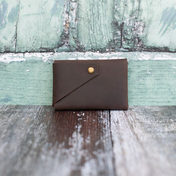 Personalised Brown Leather Wallet, 4 of 8