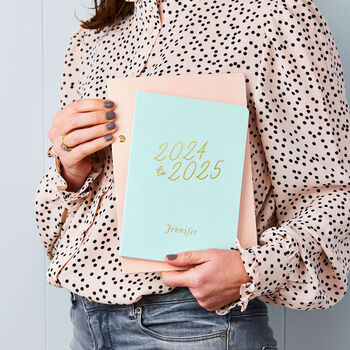 Personalised Spark 2024/25 Mid Year Diary, 8 of 8