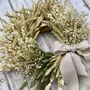 Handmade Dried Wheat Wreath, thumbnail 6 of 10