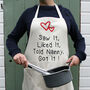 Saw It Told Nanny Cooking Apron, thumbnail 1 of 3